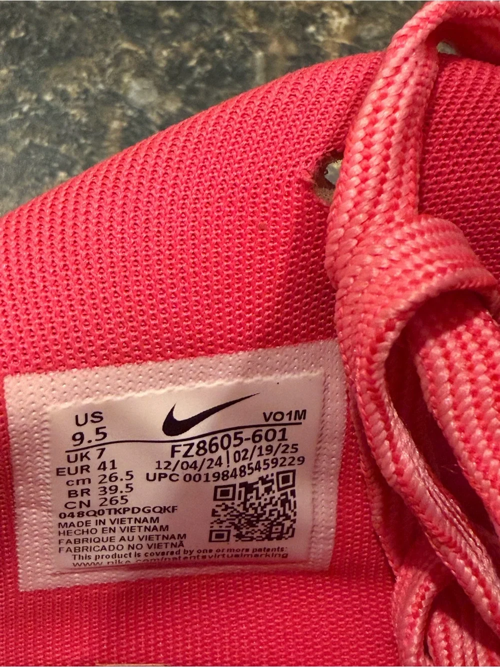 Nike Women's A'ja Wilson A'One Pink A’ura Sneakers 9.5